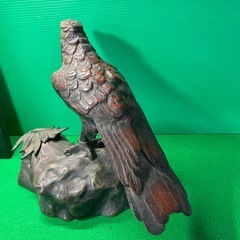 鉄製 置物 鳥の画像