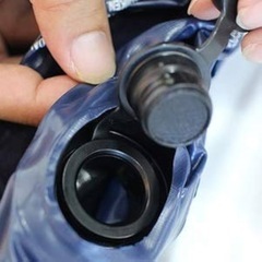 【廃盤激レア】Wサイズエアーベッド＋電動空気入れの画像