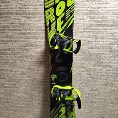 IGNIO GRV ROCKER 151cm スノーボード ケーズ3点セットの画像