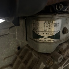 ヤンマー  ディーゼルエンジン　空冷　6馬力の画像