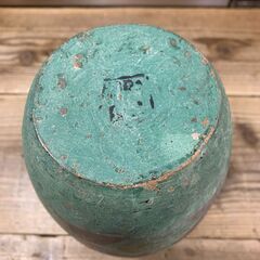 花瓶 壺 素焼き オリエント模様の画像