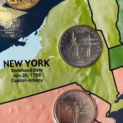 アメリカ50州クォーターコレクションの画像