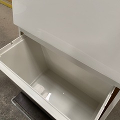 薄型ワイドペダルペール 　2段キャビネット　　　の画像