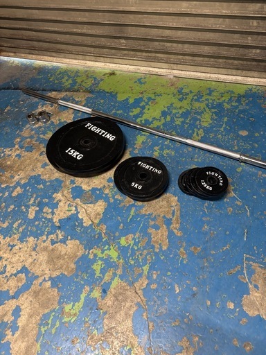 FIGHTING ROAD バーベル トレーニング器具 ファイティングロード 25K 北TO1