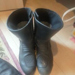 DUCATI 革ジャン　ライダーブーツの画像