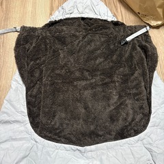 抱っこ紐　防寒ケープ　プティマインの画像