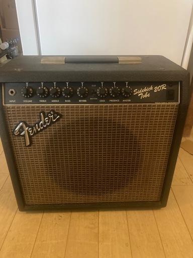 弦楽器、ギター fender side kick tube20r