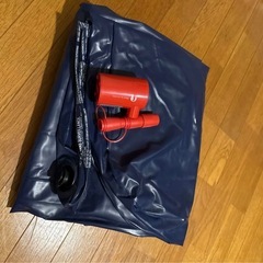 【廃盤激レア】Wサイズエアーベッド＋電動空気入れの画像