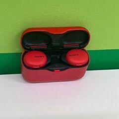 SONY ソニー ワイヤレスイヤホン WF-H800 レッド 【通電確認済】の画像