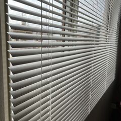 タチカワブラインド アルミブラインド 165cm x 115cm ホワイトの画像