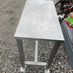 ステンレス　調理台　80*40*高さ77の画像