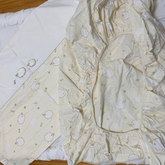 ベビー布団セット ベビーベッドガード かけ布団の画像