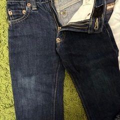 ✨👖【サイズ80ジーパン中心】おしゃれ小さな体を可愛く魅せるセット／ベビーミッキー長袖・ベスト・ロンパース2枚付き♪まとめてお得✨の画像