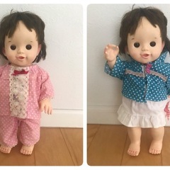 ぽぽちゃん人形　お着替えセット付きの画像