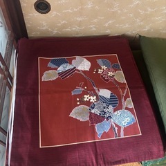 座布団+収納缶 ２セットの画像