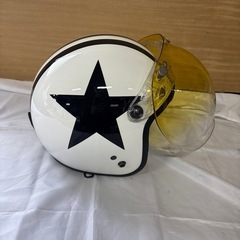 Bob ジェットヘルメット スター/ストライプデザイン　スモール/ミディアムサイズ中古品の画像