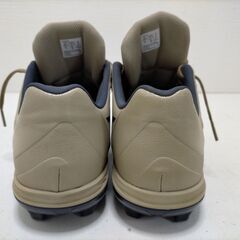 アシックス ゴールドステージ トレーニングシューズ 26.5cm ベージュ 野球 練習用 スパイク代替 室内 外練習 軽量 クッション性　251113-5Aの画像