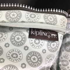 kipling キャリーケース ブラウン 旅行 レジャー 帰省 25k菊Eの画像