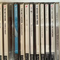 TM NETWORK 5枚、小室哲哉 6枚、DVD1枚の画像