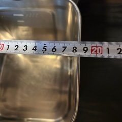 角キッチンポット　モリブデン18cm（容量約5､3ℓ）の画像