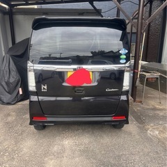 車検2年‼️大人気NBOXカスタム　人気のブラック‼️GLパッケージの画像
