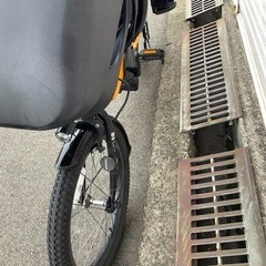 733  ヤマハ新機種電動アシスト自転車pasBabby20インチイエローアルミボディーの画像