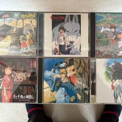 久石譲　アニメ6枚　映画5枚　千と千尋の神隠しDCDの画像