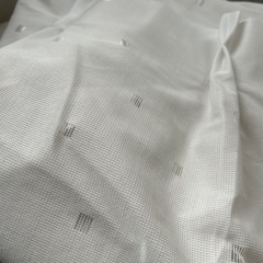 【美品】NITORI 花粉キャッチレースカーテン　バーサス2 幅100×丈198の画像