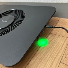 【値下】動作確認済　ELECOM エレコム　ノート PCクーラー　SX-CL21L 静音　PC用ファンの画像