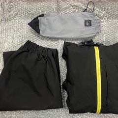 □ ワークマン AEGIS レインスーツ 雨具 上下セット M □の画像