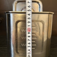 角キッチンポット YUKIWA15cm の画像