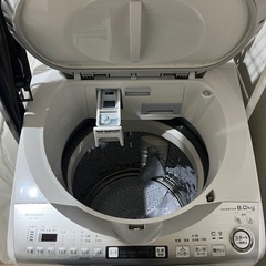 シャープ洗濯機の画像