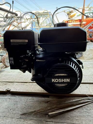 【福岡県みやま市】KOSHIN K180 ガソリンエンジン　発動機 パーツ 福岡県みやま市】1 KOSHIN 高圧洗浄機用K180 ガソリンエンジン発動機
