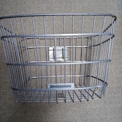 前カゴ　ワイヤーバスケット　ブリヂストンの画像