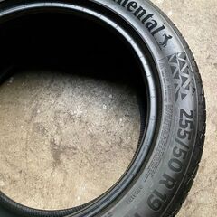 Continental PremiumContact 7 255/50R19 107Y 中古タイヤ4本セットの画像