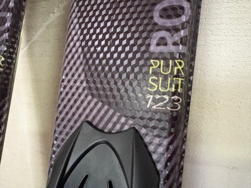 ROSSIGNOL ショートスキー板 PURSUIT123（ビンディング付、キャリーケースセット）