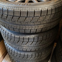 バリ溝 BS VRX デザインホイール付 195/65R15 ノア ヴォクシー セレナ ステップワゴンの画像