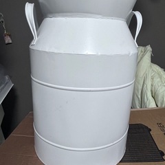 【現在取引中】ブリキ　バケツの画像