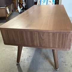 ニトリ NITORI ローテーブル センターテーブル 生活家具 木目調 ブラウン 1113-012の画像