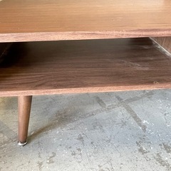 ニトリ NITORI ローテーブル センターテーブル 生活家具 木目調 ブラウン 1113-012の画像