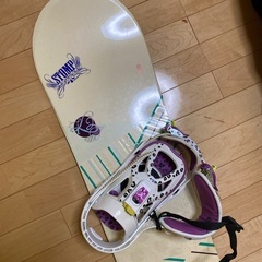 スノーボード　ビンディング　ブーツ3点セット　k2Luna サロモンの画像