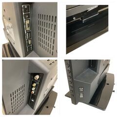 T6009 TOSHIBA 東芝 液晶テレビ 19インチ REGZA 19P2 2011年製 初期化済み 欠品あり 簡易動作確認のみ 中古現状渡しの画像