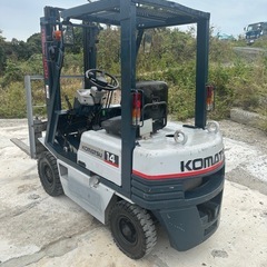 コマツ1.4トンフォークリフトの画像