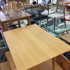 【ダイニングでもリビングでも】 ダイニングテーブル　ウニコ　unico　ミサワ　リビングテーブル 食卓テーブル　：ナチュラルの画像