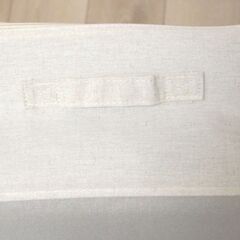 無印良品　ポリエステル綿麻混　ソフトボックス　衣装ケース約幅５９×奥行３９×高さ１８ｃｍ　の画像