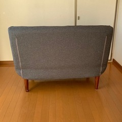 ソファー　2人掛け　リクライニング　コイルスプリングの画像