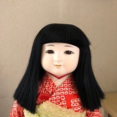 市松人形　29センチの画像