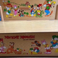 ディズニーイス玩具入れの画像