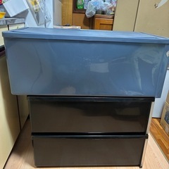 TOP CASE G 黒色×2個 ブルーグレー色×１こ個の画像