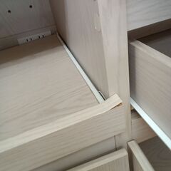 ★リユースのサカイつくば店★TK7275  レンジ台 アイボリー H90×D47×W120 クリーニング済みの画像